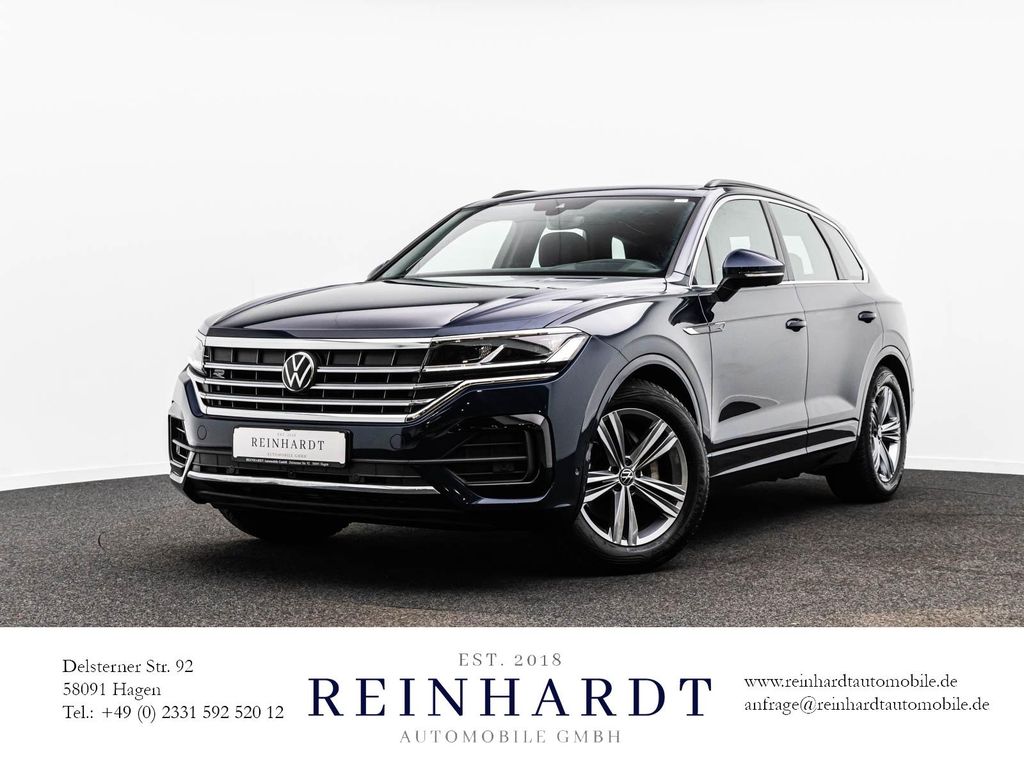 Volkswagen Touareg 2023 г. Синий, пробег 39103 км