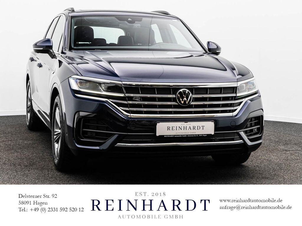 Volkswagen Touareg 2023 г. Синий, пробег 39103 км