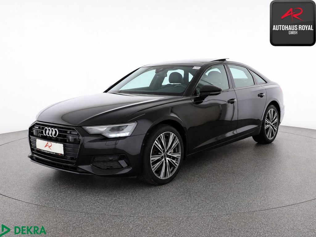 Audi A6 2022 г. Чёрный, пробег 59788 км