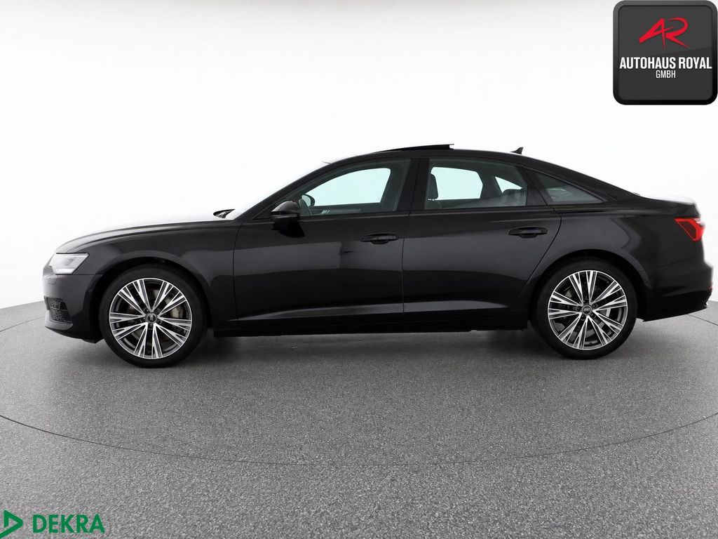 Audi A6 2022 г. Чёрный, пробег 59788 км