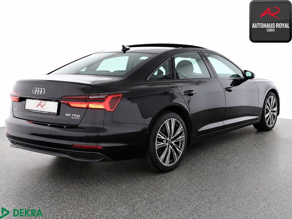 Audi A6 2022 г. Чёрный, пробег 59788 км