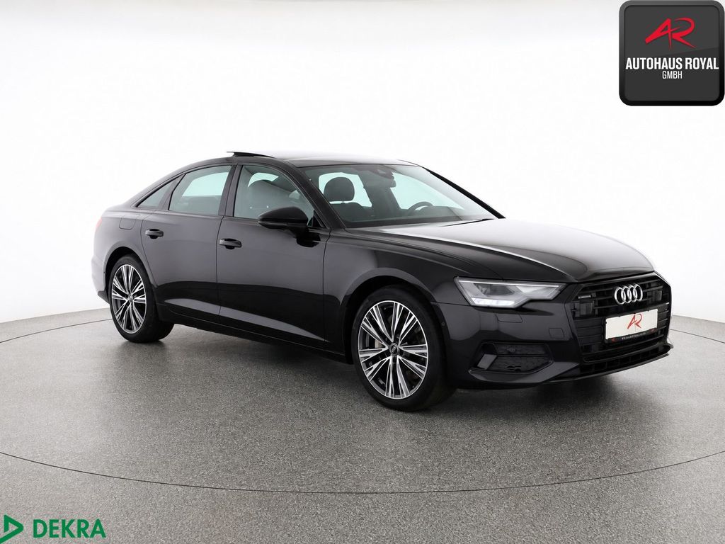 Audi A6 2022 г. Чёрный, пробег 59788 км
